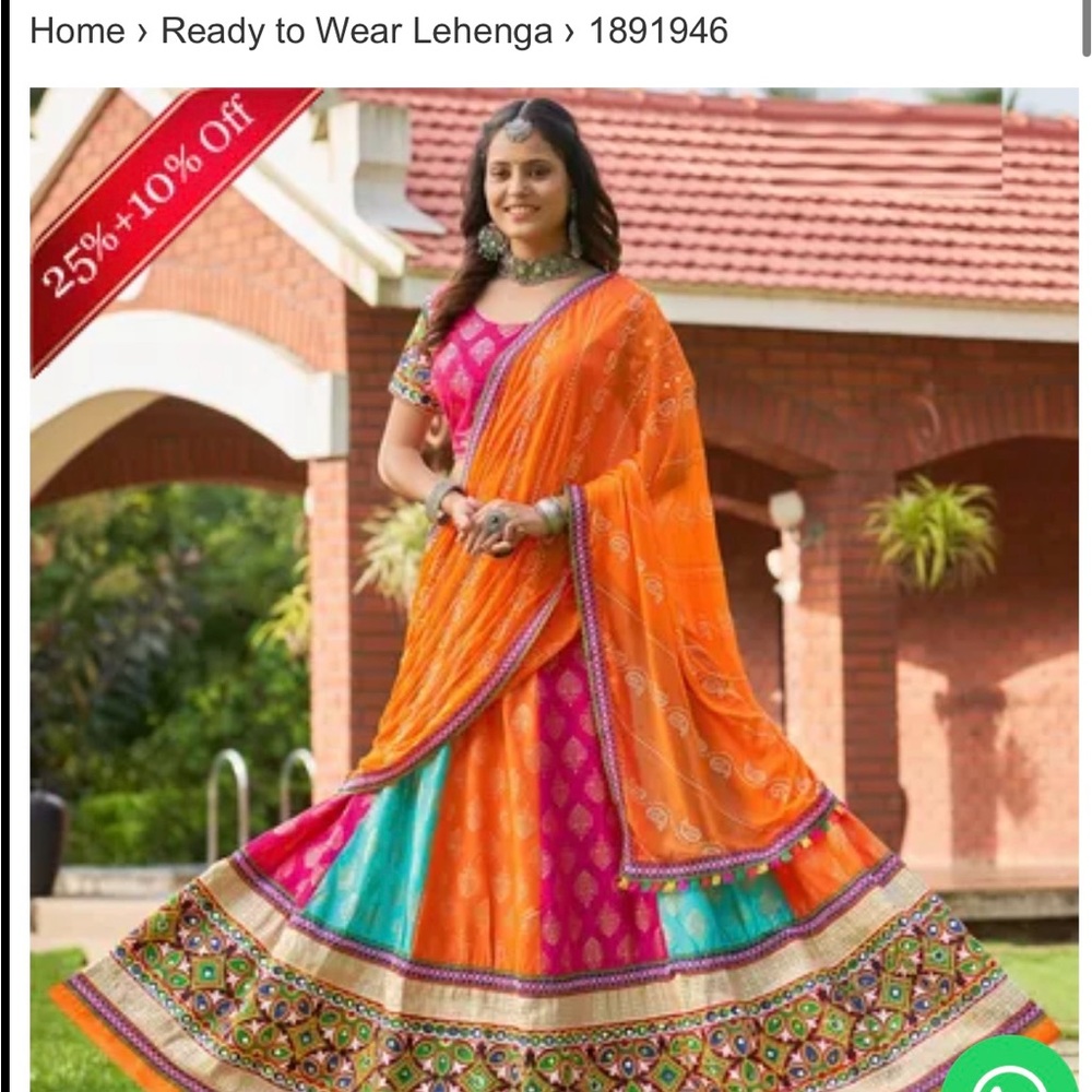 Indian wedding lehenga